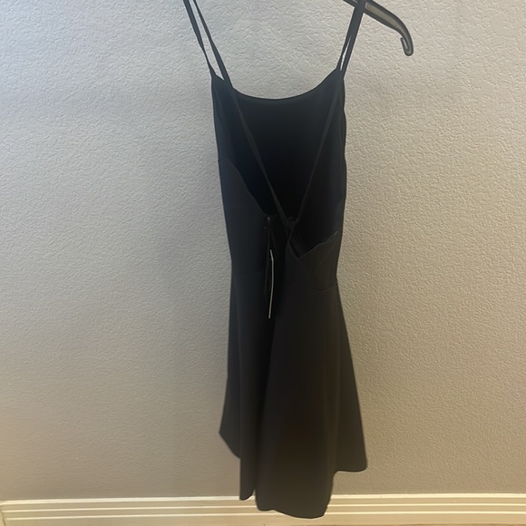 Lulus Black Skater Dress NWT - Picture 2 of 4